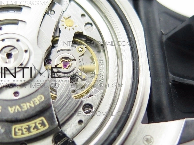Yacht-Master 42mm 226659 316L BP 1:1 Best Edition 3D Black Ceramic Bezel on Black Rubber Strap SA3235