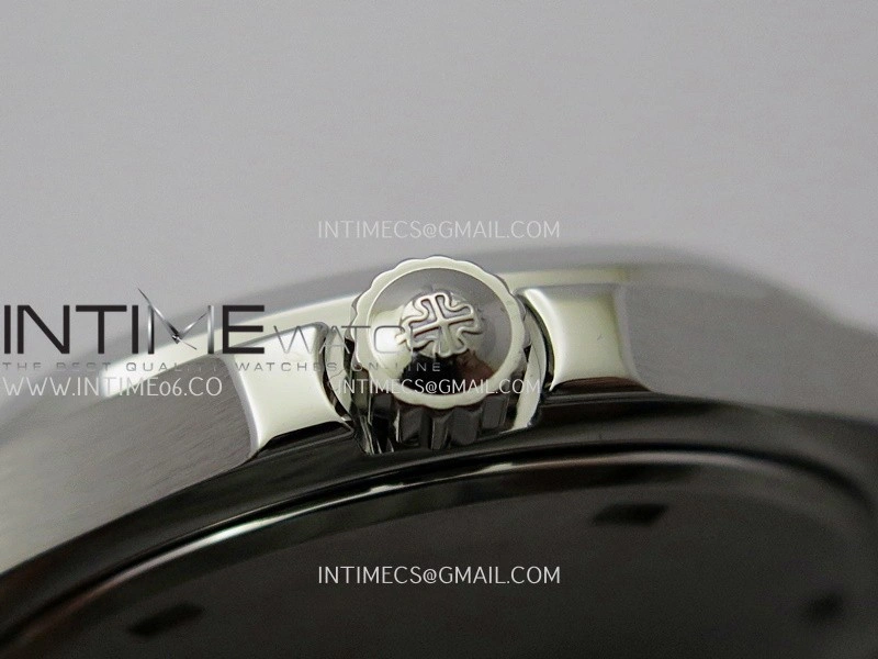 Aquanaut 5267 SS PPF 1:1 Best Edition White Textured Dial On White Rubber Strap Ronda Quartz