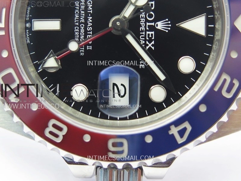 GMT-Master II 126710 BLRO Blue Red Ceramic 904L ZF 1:1 Best Edition on Jubilee Bracelet SH3285 CHS