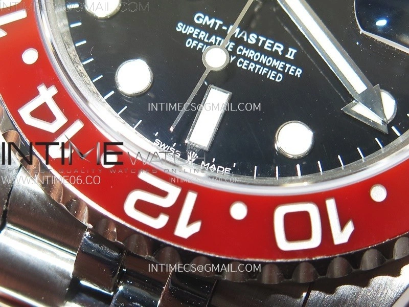 GMT-Master II 126710 BLRO Blue Red Ceramic 904L ZF 1:1 Best Edition on Jubilee Bracelet SH3285 CHS
