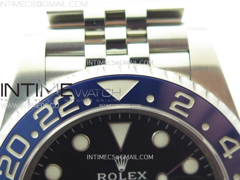 GMT-Master II 126710 BLRO Blue Red Ceramic 904L ZF 1:1 Best Edition on Jubilee Bracelet SH3285 CHS
