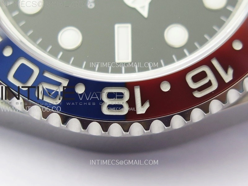 GMT-Master II 126710 BLRO Blue Red Ceramic 904L ZF 1:1 Best Edition on Jubilee Bracelet SH3285 CHS