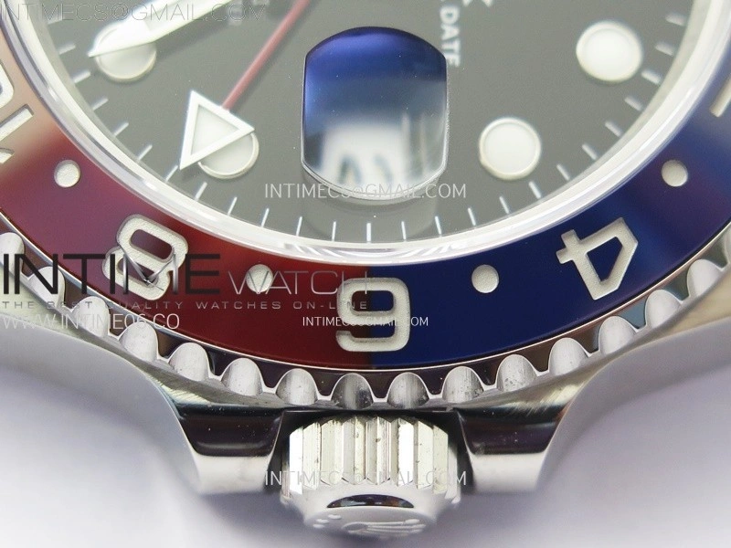 GMT-Master II 126710 BLRO Blue Red Ceramic 904L ZF 1:1 Best Edition on Jubilee Bracelet SH3285 CHS