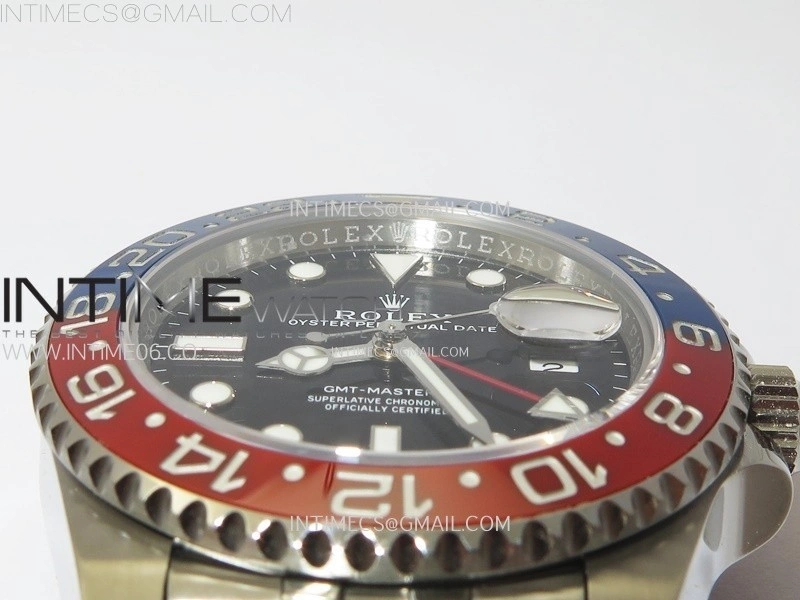 GMT-Master II 126710 BLRO Blue Red Ceramic 904L ZF 1:1 Best Edition on Jubilee Bracelet SH3285 CHS
