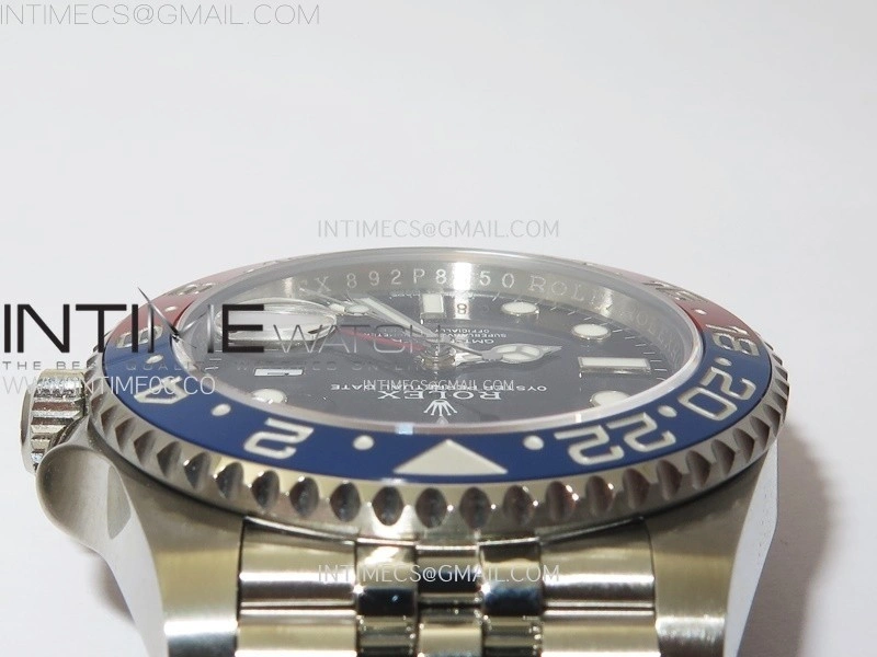 GMT-Master II 126710 BLRO Blue Red Ceramic 904L ZF 1:1 Best Edition on Jubilee Bracelet SH3285 CHS