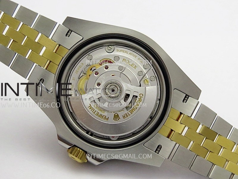 GMT-Master II 126713 GRNR ARF 1:1 Best Edition Black Dial On SS YG Bracelet Super Clone DD3285 CHS