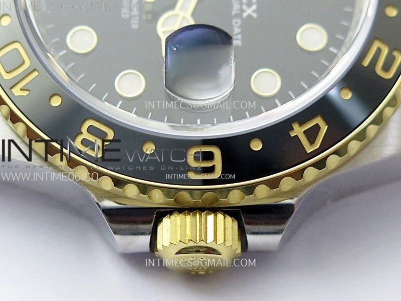 GMT-Master II 126713 GRNR AR+F 1:1 Best Edition on Black Dial SS YG Bracelet Super Clone DD3285 CHS
