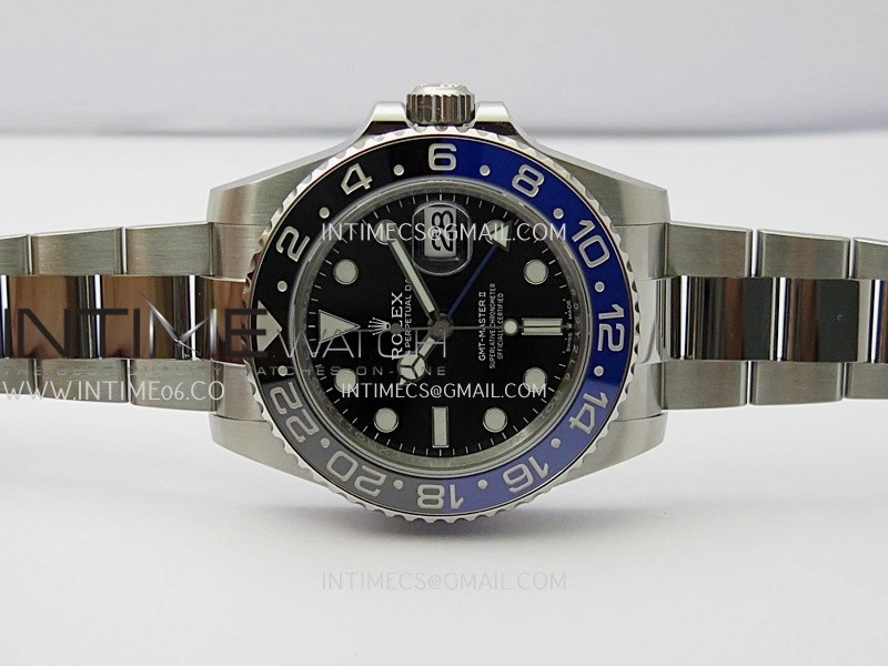 GMT-Master II 126710 BLNR 904L SS V3 VSF 1:1 Best Edition Black Dial On Oyster Bracelet DD3285 CHS