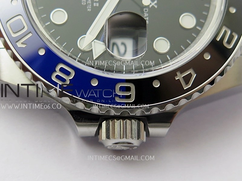 GMT-Master II 126710 BLNR 904L SS V3 VSF 1:1 Best Edition Black Dial On Oyster Bracelet DD3285 CHS