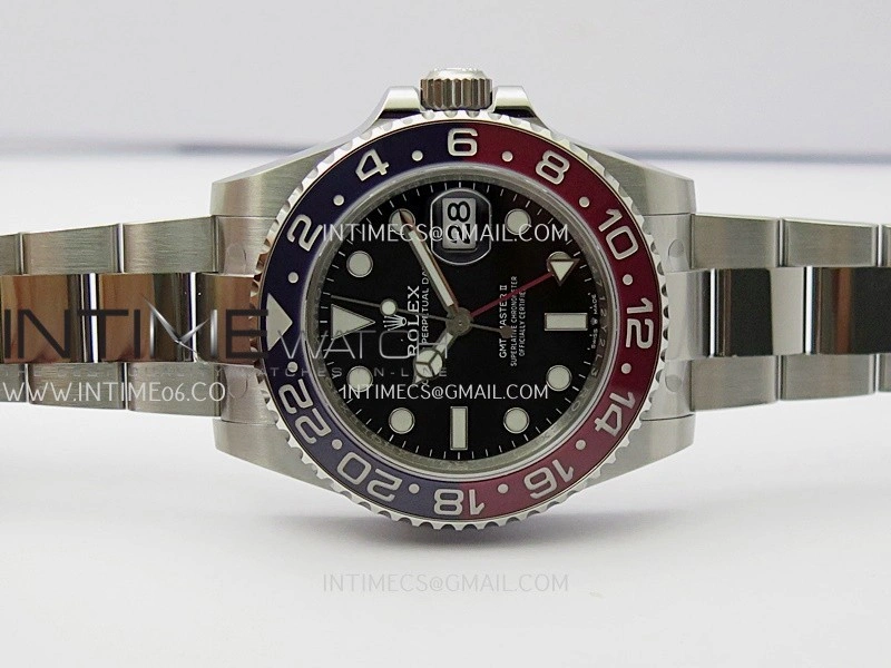 GMT-Master II 126710 BLRO V3 904L SS VSF 1:1 Best Edition Black Dial On Oyster Bracelet DD3285 CHS