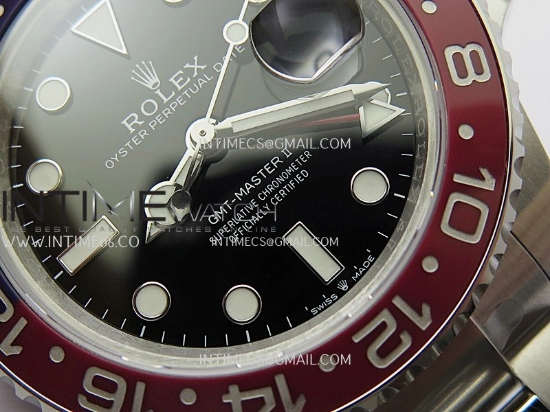 GMT-Master II 126710 BLRO V3 904L SS VSF 1:1 Best Edition Black Dial On Oyster Bracelet DD3285 CHS