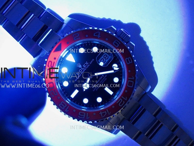 GMT-Master II 126710 BLRO V3 904L SS VSF 1:1 Best Edition Black Dial On Oyster Bracelet DD3285 CHS