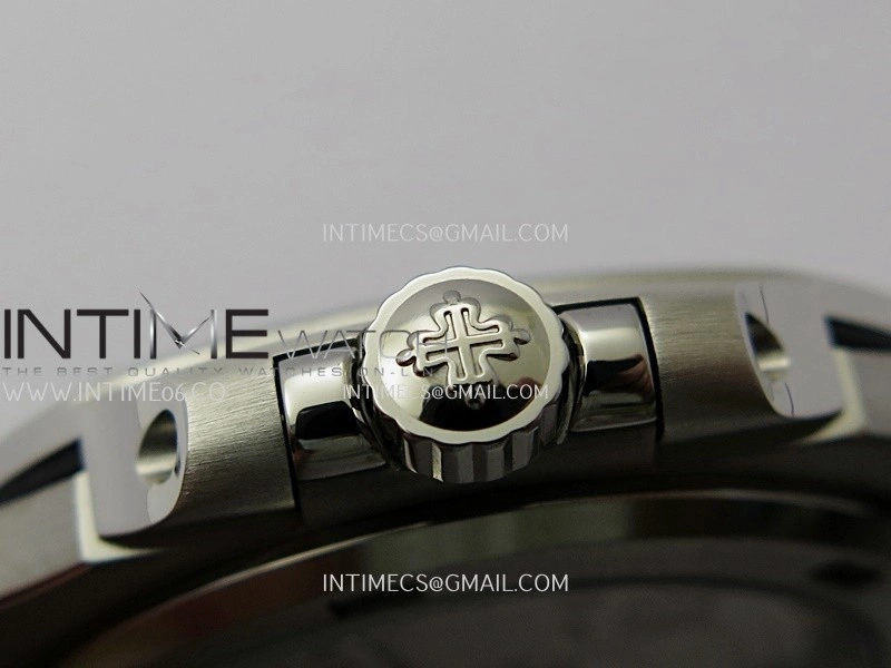 Nautilus 5711 1A 3KF 1:1 Best Edition Green Textured Dial on SS Bracelet A330 Super Clone V2