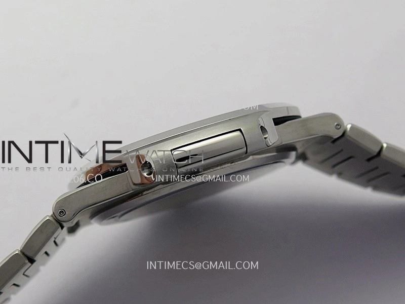 Nautilus 5711 1A 3KF 1:1 Best Edition Green Textured Dial on SS Bracelet A330 Super Clone V2