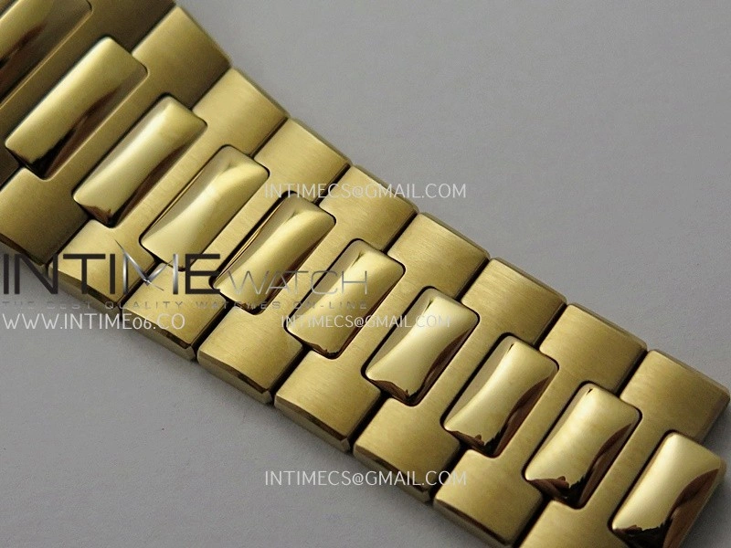 Nautilus 5711 1R 3KF 1:1 Best Edition Brown Textured Dial on RG Bracelet A324 Super Clone V2