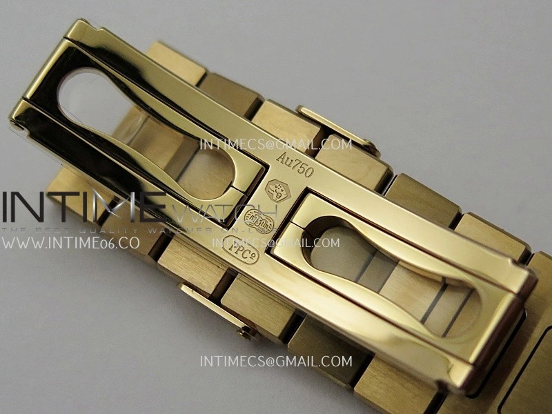 Nautilus 5711 1R 3KF 1:1 Best Edition Brown Textured Dial on RG Bracelet A324 Super Clone V2