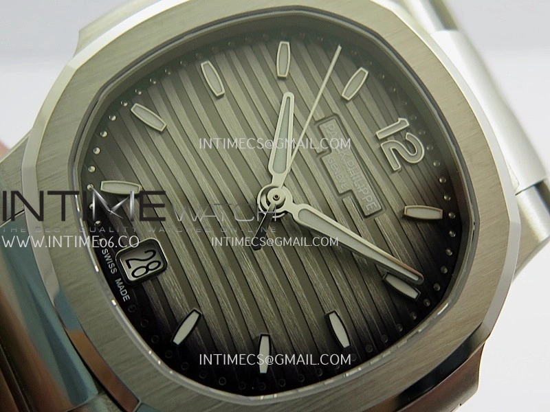 Nautilus 7118 Ladies SS DDF 1:1 Best Edition Gray Dial On SS Bracelet Super Clone DD26-330