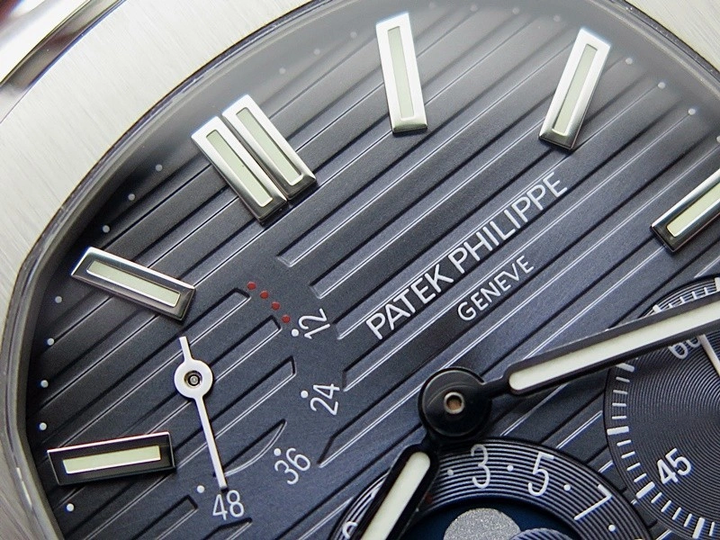 Nautilus 5712-1A 001 SS PPF 1:1 V4+ Best Edition Tiffany & Co Blue Dial on SS Bracelet PPF240