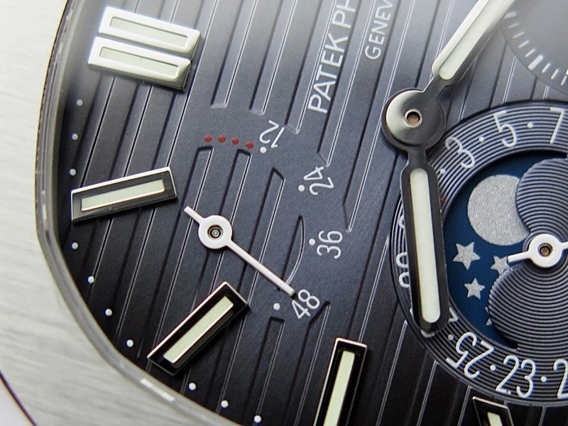 Nautilus 5712-1A 001 SS PPF 1:1 V4+ Best Edition Tiffany & Co Blue Dial on SS Bracelet PPF240