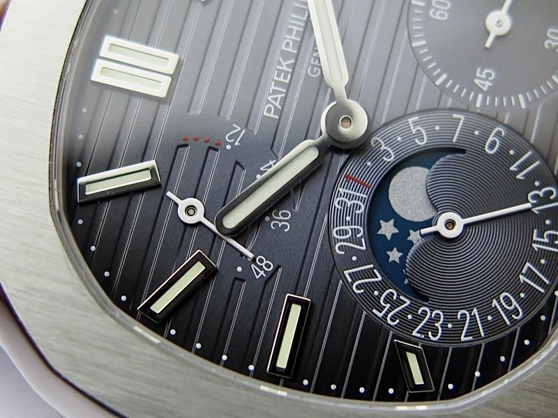 Nautilus 5712-1A 001 SS PPF 1:1 V4+ Best Edition Tiffany & Co Blue Dial on SS Bracelet PPF240
