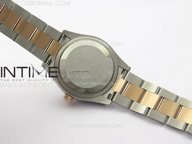 DateJust 31mm 72610 SS RG APSF Best Edition Blue Flowers Crystals Dial on Oyster Bracelet A2824
