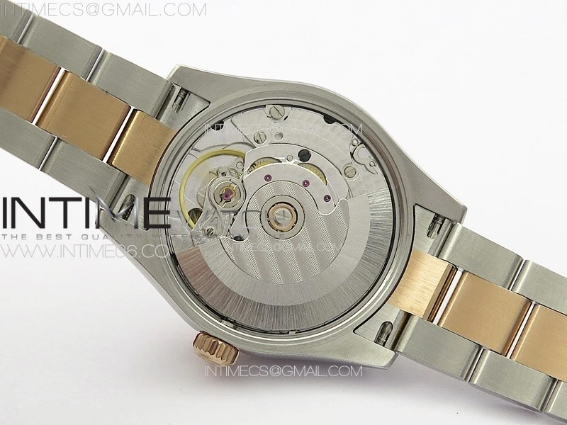 DateJust 31mm 72610 SS RG APSF Best Edition Blue Flowers Crystals Dial on Oyster Bracelet A2824