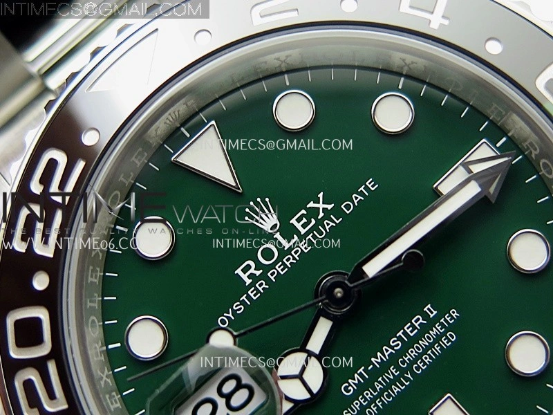 GMT-Master II 126729 VTNR 904L SS V3 VSF 1:1 Best Edition Green Dial On Oyster Bracelet DD3285 CHS