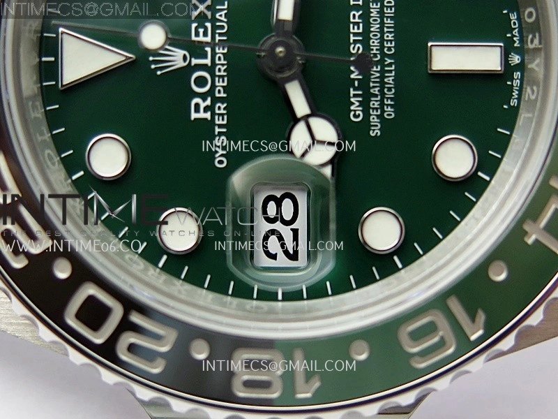 GMT-Master II 126729 VTNR 904L SS V3 VSF 1:1 Best Edition Green Dial On Oyster Bracelet DD3285 CHS