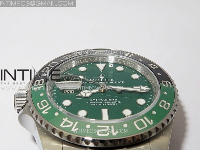 GMT-Master II 126729 VTNR 904L SS V3 VSF 1:1 Best Edition Green Dial On Oyster Bracelet DD3285 CHS