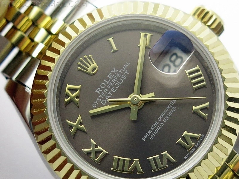 Datejust 28mm 279173 SS YG BP Best Edition Gray Roman Markers Dial on SS YG Jubilee Bracelet ETA2671