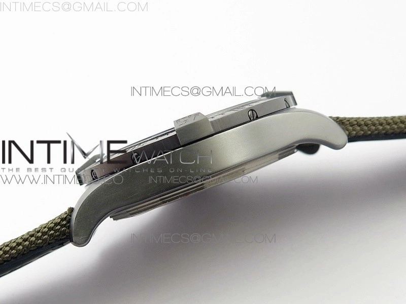 AVENGER V17310 Ti DLC 1:1 Best Edition Black Dial Pathfinders First In on Nylon Strap A2824
