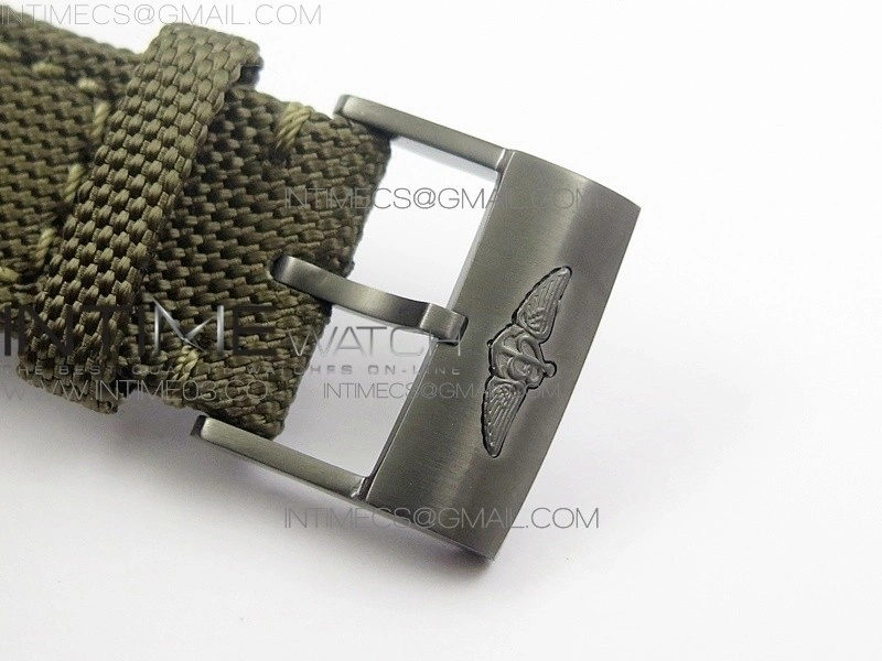 AVENGER V17310 Ti DLC 1:1 Best Edition Black Dial Pathfinders First In on Nylon Strap A2824