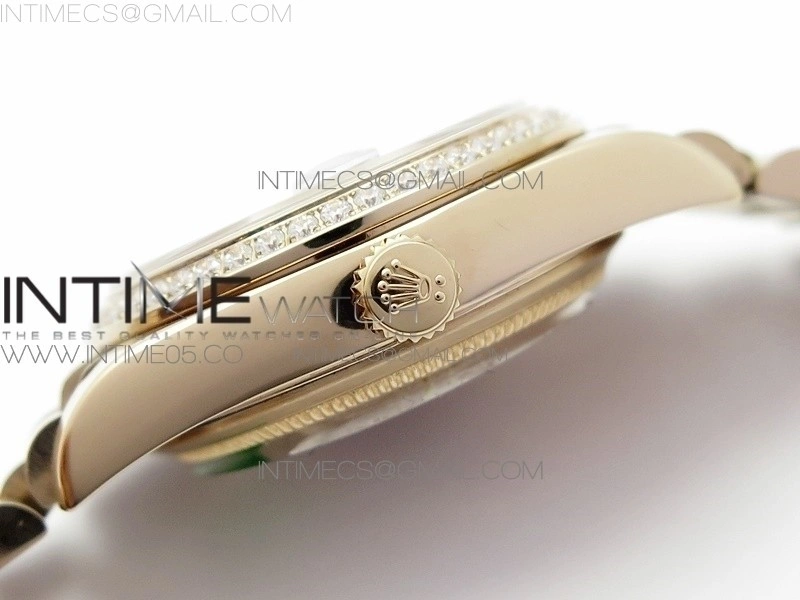 Datejust 31mm 278275 RG Dia Bezel BP Best Edition RG Crystal Markers Dial on RG President Bracelet