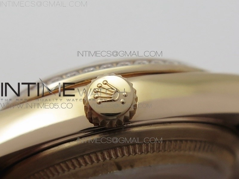 Datejust 31mm 278275 RG Dia Bezel BP Best Edition RG Crystal Markers Dial on RG President Bracelet