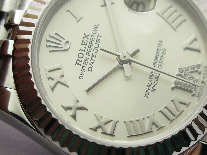 Datejust 31mm 278271 SS BP Best Edition Silver Roman Markers @6 Crystal Dial on Jubilee Bracelet