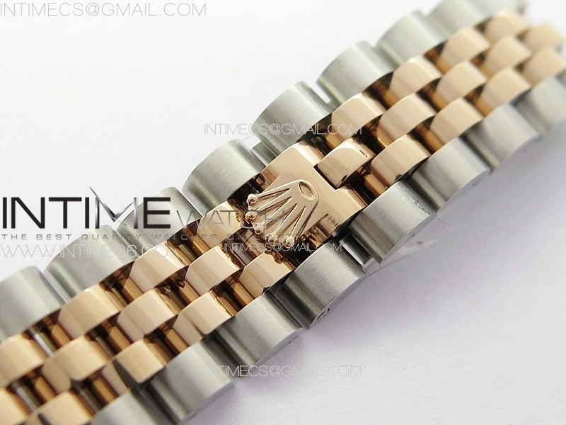 DateJust 31mm 178271 SS RG APSF Best Edition Blue Dial Crystal Markers on Jubilee Bracelet A2824