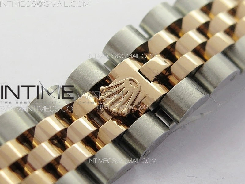 DateJust 31mm 178271 SS RG APSF Best Edition Blue Dial Crystal Markers on Jubilee Bracelet A2824