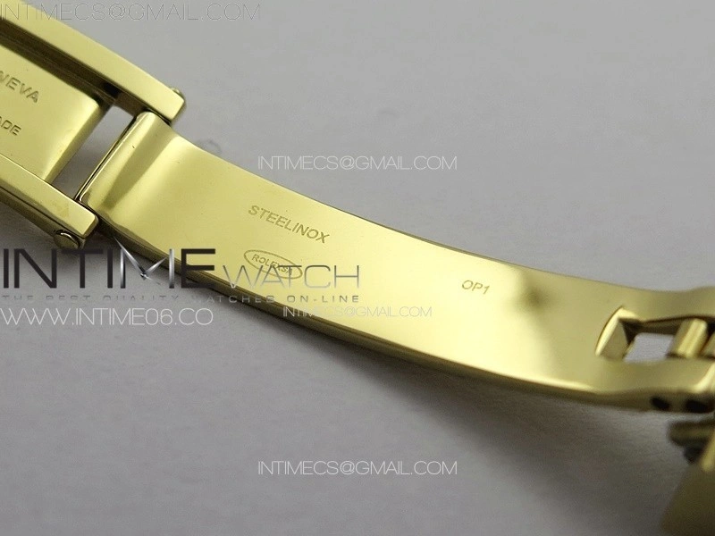 DateJust 31mm 178271 YG APSF Best Edition Gray Dial Crystal Markers on President Bracelet A2824