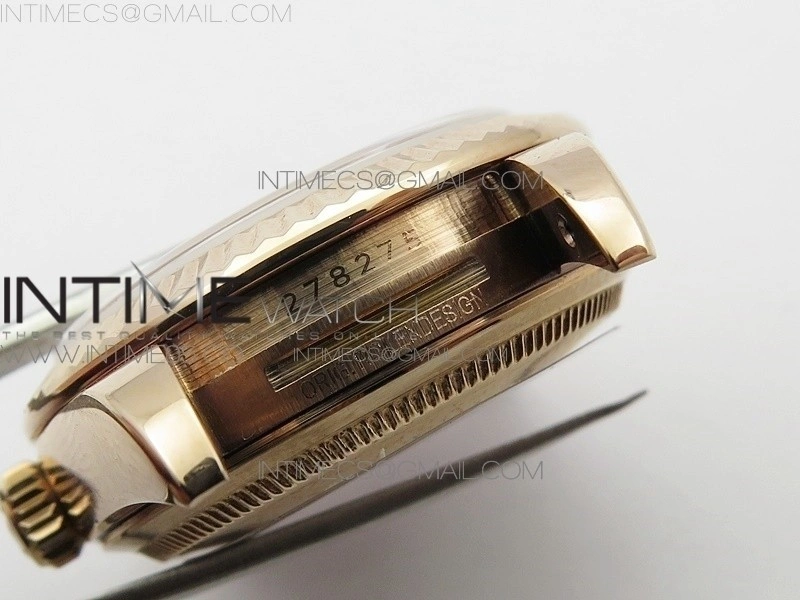 Datejust 31mm 278275 RG BP Best Edition White MOP Crystal Markers Dial on RG President Bracelet