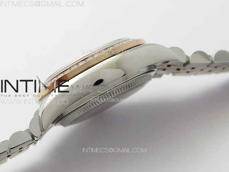 Datejust 28mm 279179 SS RG APSF Best Edition White Dial Roman Markers on SS RG Jubilee Bracelet NH05