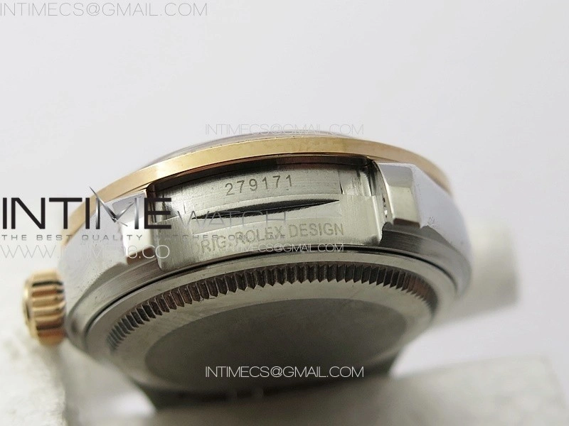 Datejust 28mm 279179 SS RG APSF Best Edition White Dial Roman Markers on SS RG Jubilee Bracelet NH05