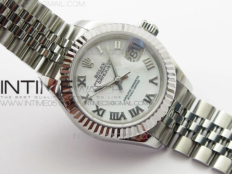 Datejust 28mm 279174 SS BP Best Edition White Roman Markers Dial on SS Jubilee Bracelet ETA2671
