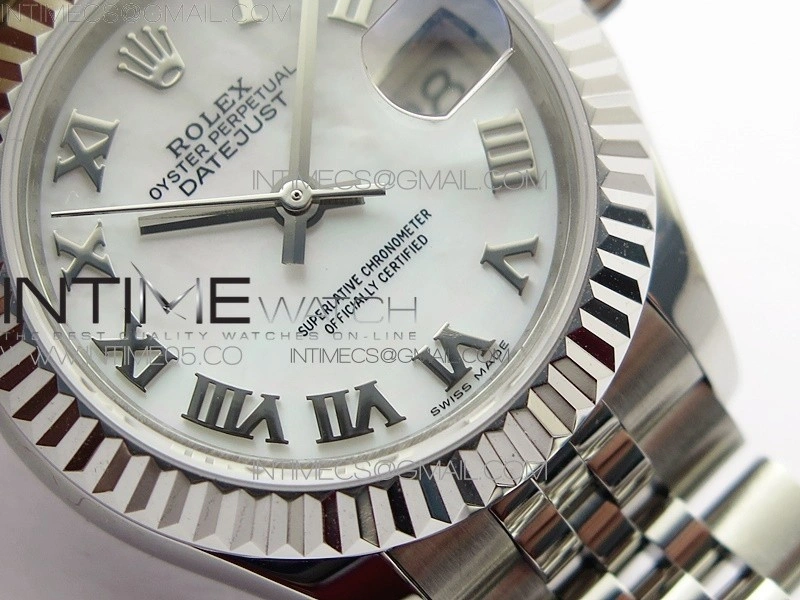 Datejust 28mm 279174 SS BP Best Edition White Roman Markers Dial on SS Jubilee Bracelet ETA2671