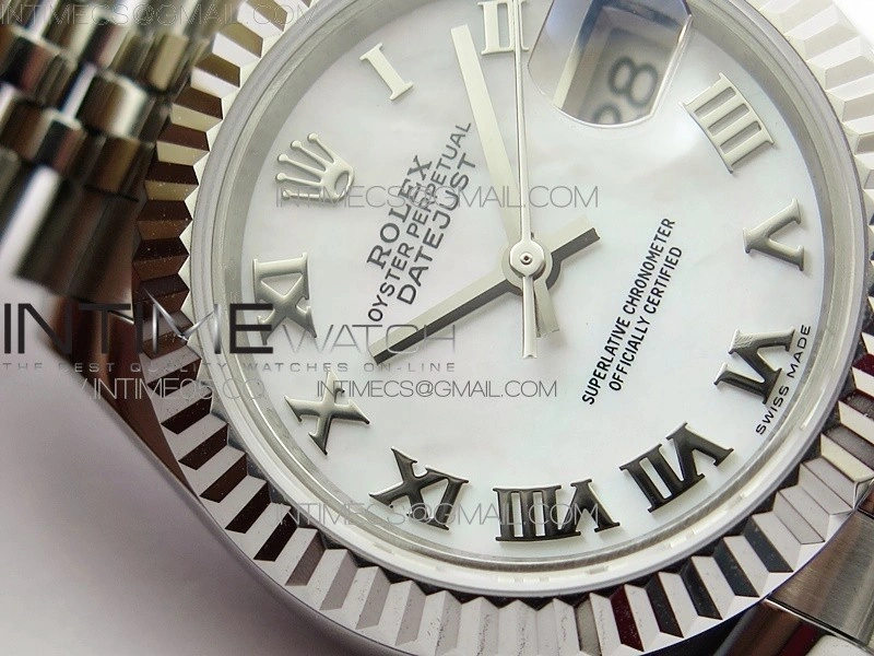 Datejust 28mm 279174 SS BP Best Edition White Roman Markers Dial on SS Jubilee Bracelet ETA2671