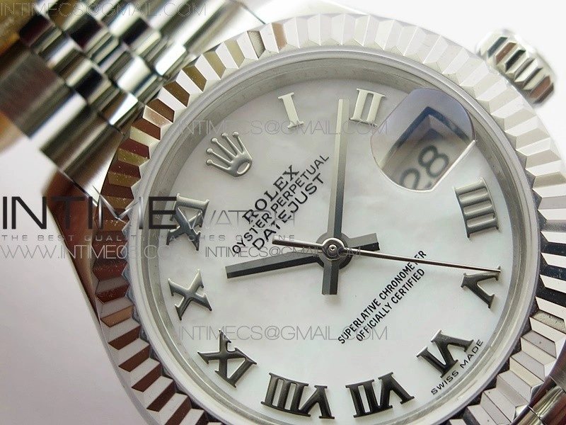 Datejust 28mm 279174 SS BP Best Edition White Roman Markers Dial on SS Jubilee Bracelet ETA2671
