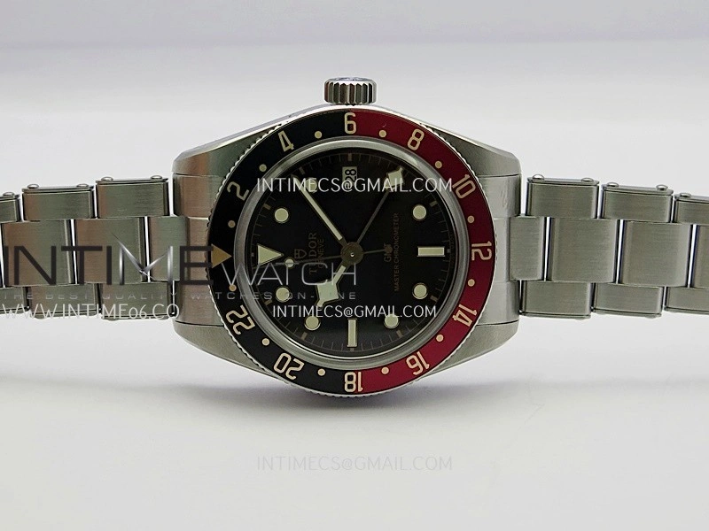 Black Bay 7939G1A0 Black Red Bezel SS V2 ZF 1:1 Best Edition Black Dial On SS Bracelet A2836