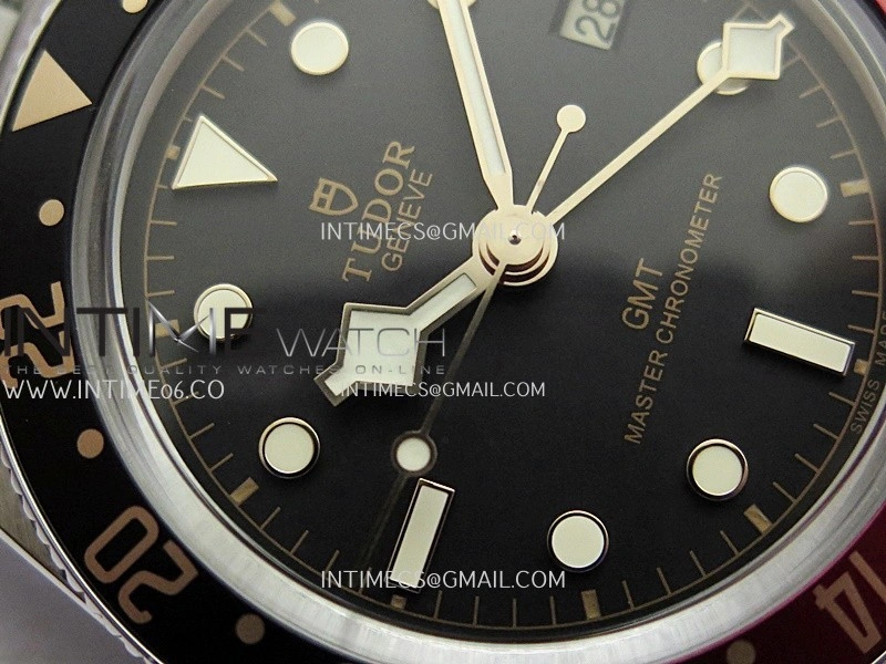 Black Bay 7939G1A0 Black Red Bezel SS V2 ZF 1:1 Best Edition Black Dial On SS Bracelet A2836