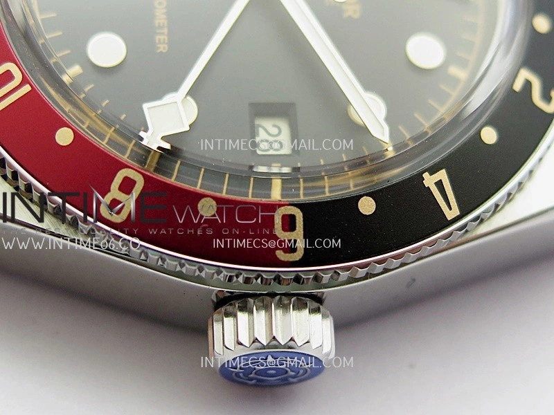 Black Bay 7939G1A0 Black Red Bezel SS V2 ZF 1:1 Best Edition Black Dial On SS Bracelet A2836