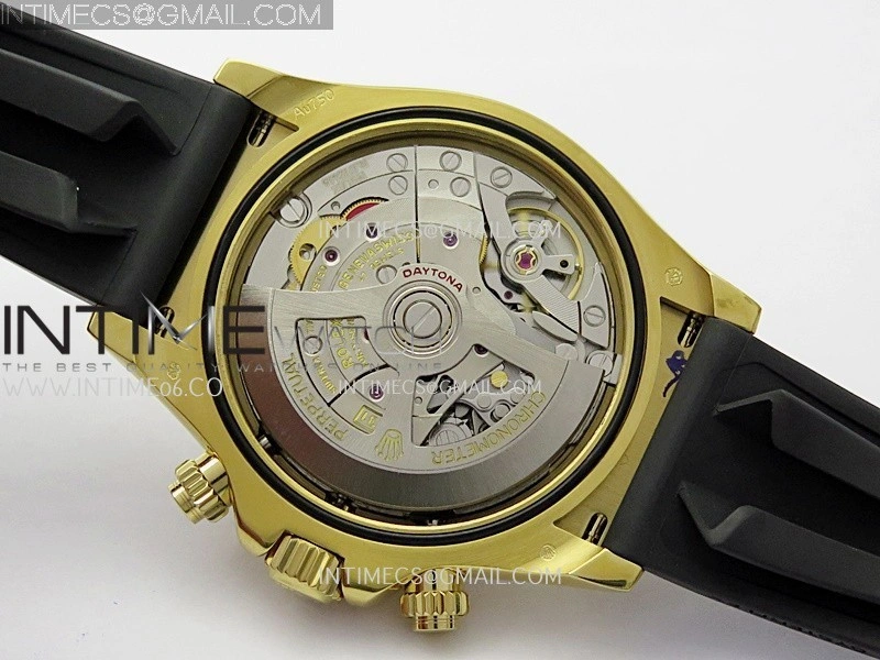 Daytona 126518 904L YG GMF 1:1 Best Edition White Dial Stick Marker on Oysterflex Strap SH4131