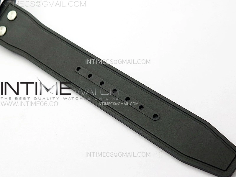 Big Pilot IW329801 Real Ceramic M+F 1:1 Best Edition Black Dial on Black Rubber Strap SEIKO 8N-24